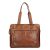 Bear Design Cow Lavato Laptopschoudertas cognac