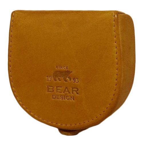 Bear Design Padvinders Portemonnee Cow Lavato Oker Geel