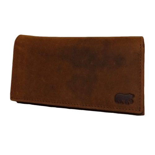 Bear Design Portemonnee met Overslag L Sweety Bruin