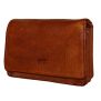 Bear Design Portemonnee met Overslag S Cow Lavato Cognac