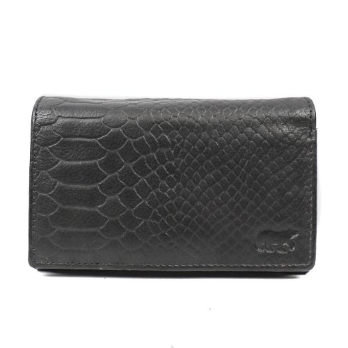 Bear Design Portemonnee met Overslag Sweety Python Zwart