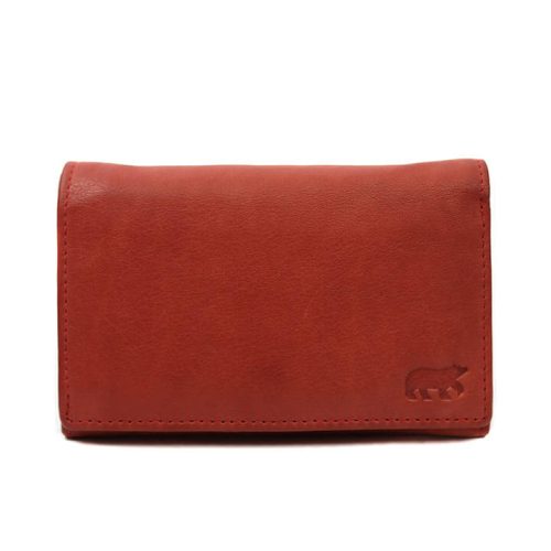 Bear Design Portemonnee met Overslag Sweety Rood