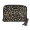Bear Design Zip Around Portemonnee White Dots