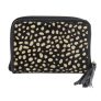 Bear Design Zip Around Portemonnee White Dots