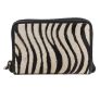 Bear Design Zip Around Portemonnee Zebra
