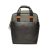 Berba leren laptoprugzak 15,6" Olly zwart-groen
