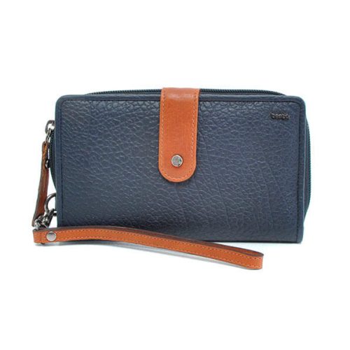Berba Portemonnee / Clutch Chamonix Navy Blauw