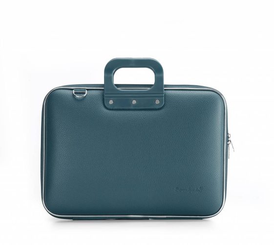 Bombata Classic Hardcase Laptoptas 15 inch Teal Blue