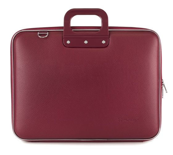 Bombata Maxi Hardcase Laptoptas 17 inch Burgundy Red