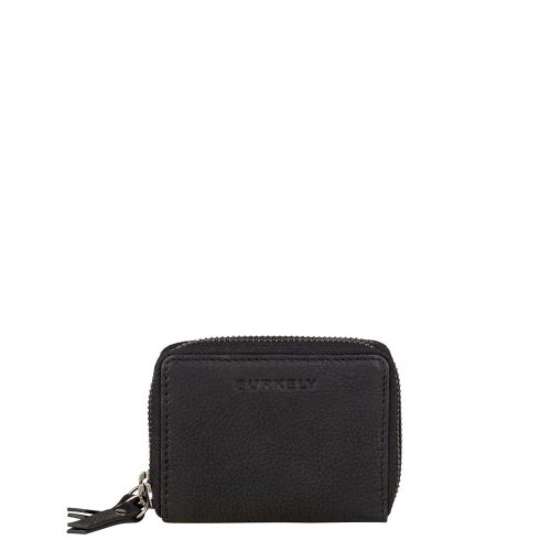 Burkely Antique Avery Wallet S Double Zip Black