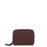 Burkely Antique Avery Wallet S Double Zip Brown
