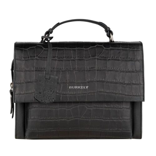 Burkely Croco Caia Citybag Schoudertas Zwart