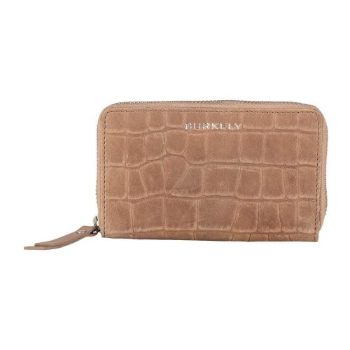 Burkely Croco Caia Wallet M Portemonnee RFID Taupe
