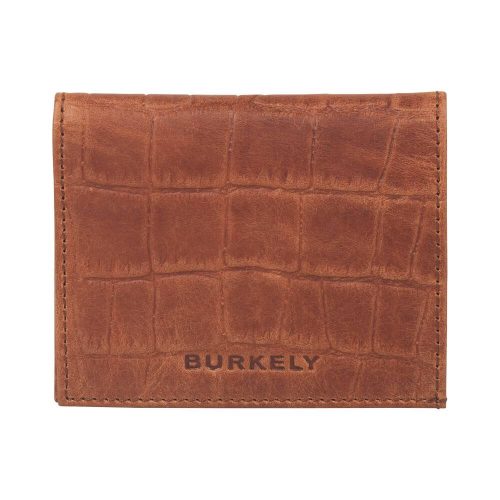 Burkely Croco Cassy Card Wallet Portemonnee RFID Cognac
