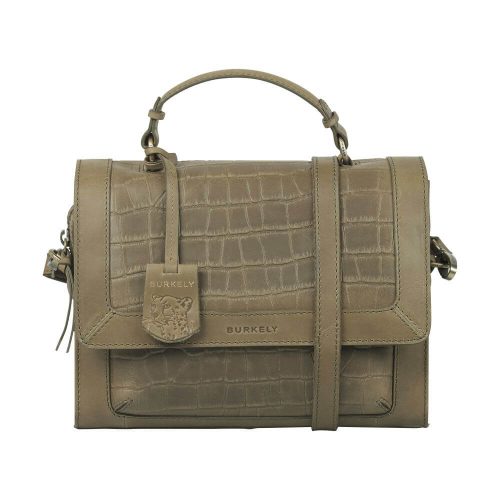 Burkely Croco Cassy Citybag Schoudertas Groen