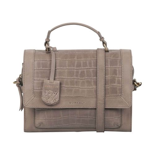 Burkely Croco Cassy Citybag Schoudertas Taupe