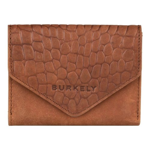 Burkely Croco Cody Wallet S Portemonnee RFID Cognac