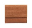 Burkely Icon Ivy Trifold Wallet Portemonnee RFID Cognac