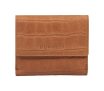 Burkely Icon Ivy Trifold Wallet Portemonnee RFID Cognac