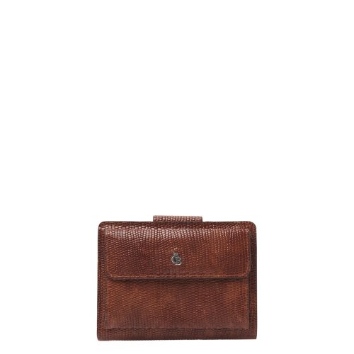 Castelijn & Beerens Donna Damesportemonnee 6 Pasjes RFID cognac Dames portemonnee