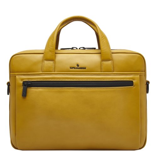 Castelijn & Beerens Nappa X Charlie Laptop / Tablet Tas 15,6'' geel