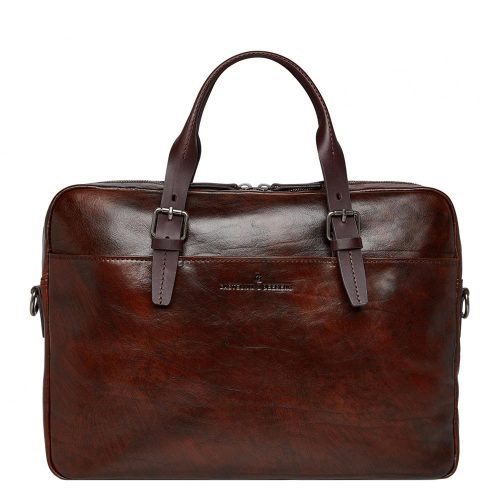 Castelijn & Beerens Rien Laptoptas 15.6'' RFID cognac2