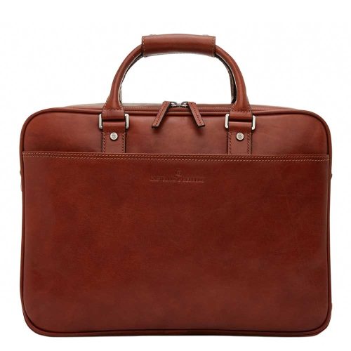 Castelijn & Beerens Verona Business Laptoptas 15.6" licht bruin2