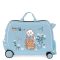 Disney Rolling Suitcase 4 Wheels Before The Bloom Cat