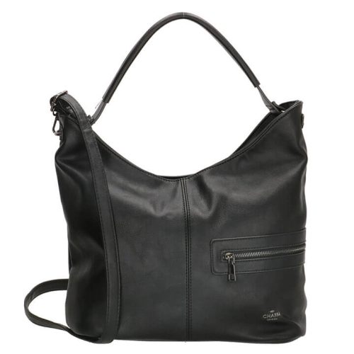 Charm London Handtas/Schoudertas Bricket Wood Zwart