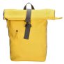 Charm London Neville Waterproof Roll Top Backpack Yellow