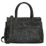 Charm London Schoudertas / Handtas Woven Elisa Zwart