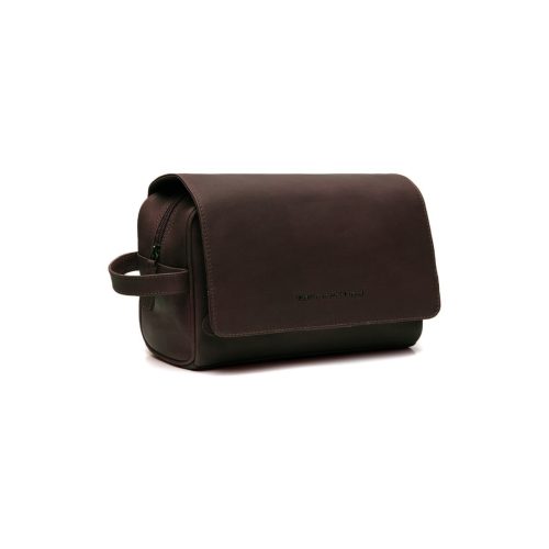 Chesterfield Bags leren Toilettas Rosario Bruin