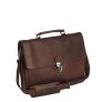 Chesterfield Bren Business Schoudertas Brown