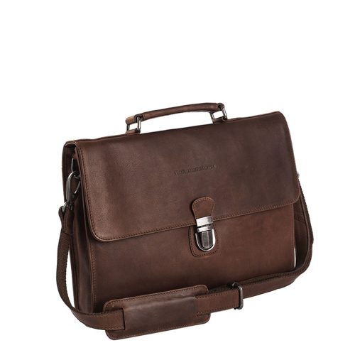 Chesterfield Bren Business Schoudertas Brown