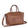 Chesterfield Clara Schoudertas Cognac