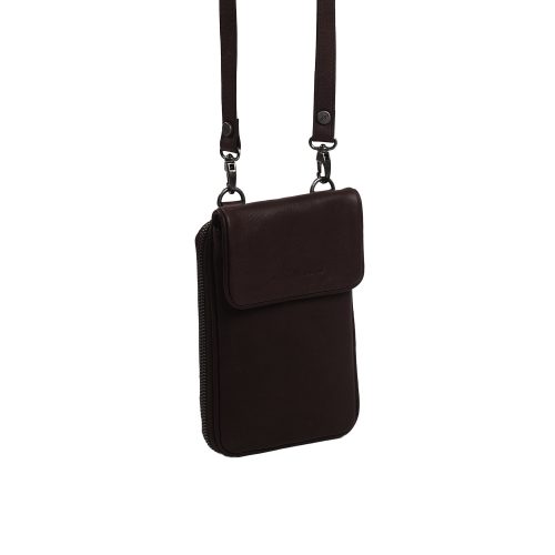 Chesterfield Leren Telefoontasje Anderson Bruin