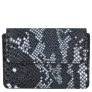 Cowboysbag X Bobbie Bodt Wallet Peridot Snake Black And White