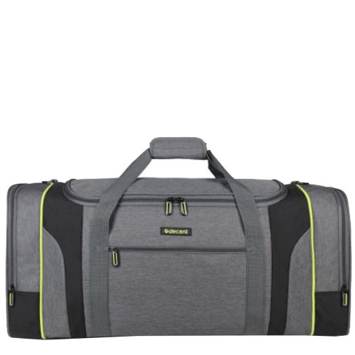 Decent Flexplus Reistas 70 grijs/lemon groen Weekendtas