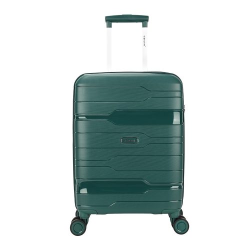 Decent One-City Trolley Koffer 55 Donkergroen