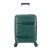 Decent One-City Trolley Koffer 55 Donkergroen
