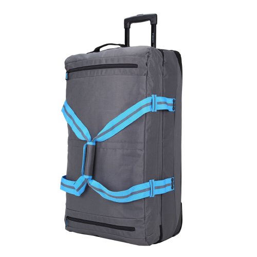 Decent Grote Reistas met wielen Grijs-Blauw