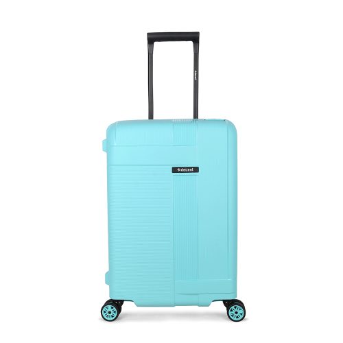 Decent Transit Trolley Koffer 55 Lichtblauw