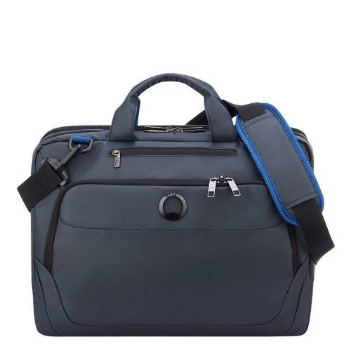 Delsey Parvis Plus 2 Compartment Laptop Satchel L 15.6'' gris