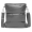 Depeche leren Puffer Crossbodytas zwart
