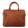 DSTRCT Limited Laptoptas 15,6 inch double zip cognac