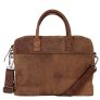 DSTRCT ALFA Wall Street Laptoptas 15,4 inch Brown