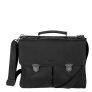 DSTRCT Charlie Wall Street A4 Laptoptas 15,4 inch Black