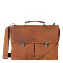 DSTRCT Wall Street Charlie Laptoptas 15,4 inch Cognac