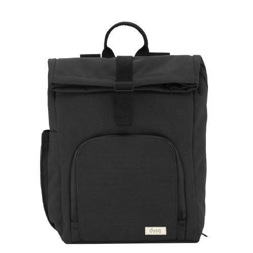 Dusq Vegan Bag Canvas night black backpack