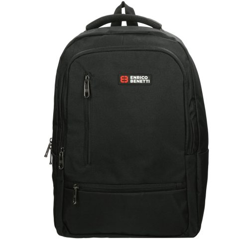 Enrico Benetti Hamburg 15'' Laptop Backpack black backpack